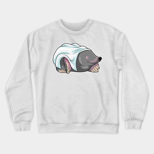 Mole Bride Wedding Crewneck Sweatshirt by Markus Schnabel